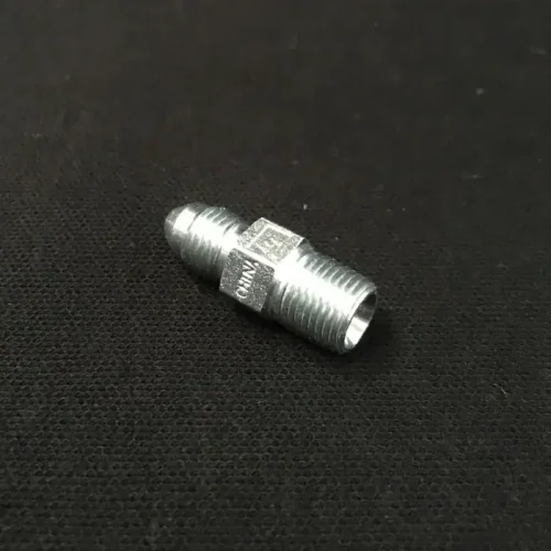 Metal quick disconnect fitting for QRC Karts, durable and high-quality.