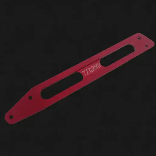Aluminum karting steering plate relevant to QRC Karts racing parts.