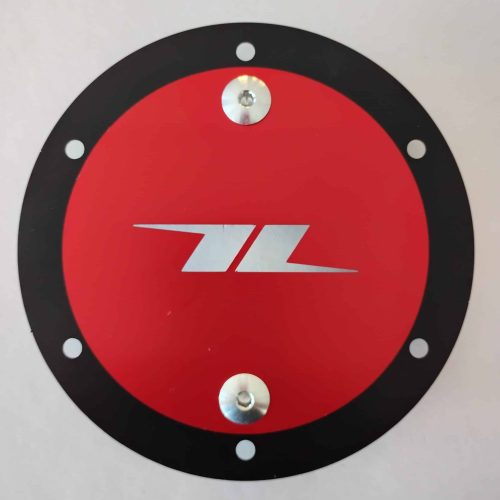 Wheel cover kit for QRC Karts racing wheels.