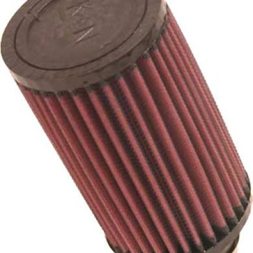 K&N angled air filter for optimal engine airflow.