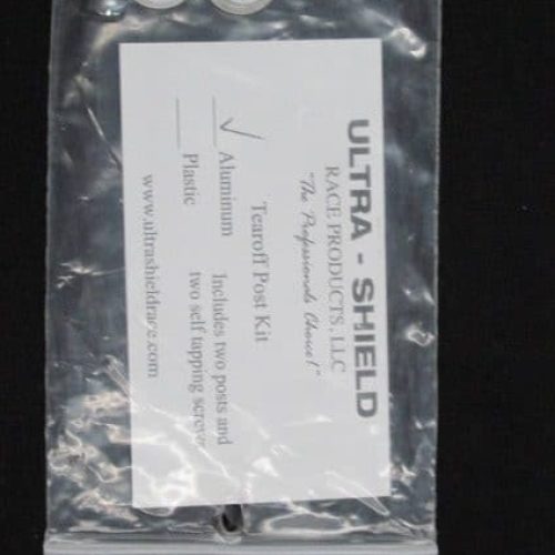 Aluminum transport post kit for QRC Karts, includes wheels and screws for easy assembly.