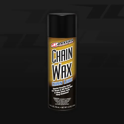 High-performance chain wax for go-kart racing and off-road vehicles.
