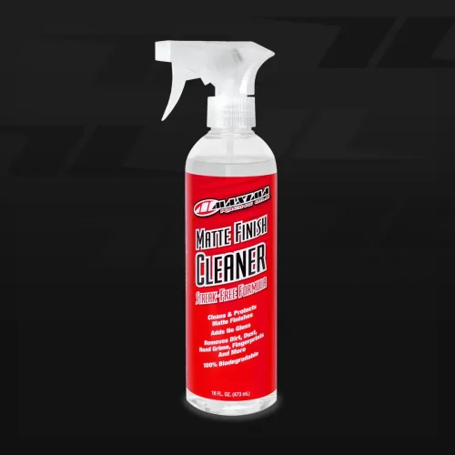 1. Matte finish cleaner spray for karts and racing vehicles.